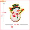 Árbol de Navidad geek anciano oso ciervo molino de viento copo de nieve toalla bordado tela bordada parche parche chenilla accesorios de ropa