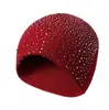 Gorros de Punto para Comercio Exterior Transfronterizo con Gorras de Diamantes, Gorros Cálidos para Otoño e Invierno, Gorros de Lana para Hombres y Mujeres, Ventas Directas de Fábrica, Entrega Rápida de Muestras