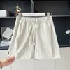 En Stock Pantalones Cortos Deportivos de Verano para Mujer, Ajustables con Cordón, Cintura Elástica, Adelgazantes, Versátiles, Casuales, de Secado Rápido, Shorts de Yoga