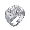 El Anillo de Pixiu de Moneda de Cobre de Moda de Kalemei Tiene un Significado Auspicioso y de Tesoro, Anillo Ancho de Pixiu para Hombre, Anillo Abierto