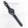 Para Samsung galaxy watch 46mm Huawei GT/2/2e fivela de rebite de couro pulseira de relógio 20mm22mm