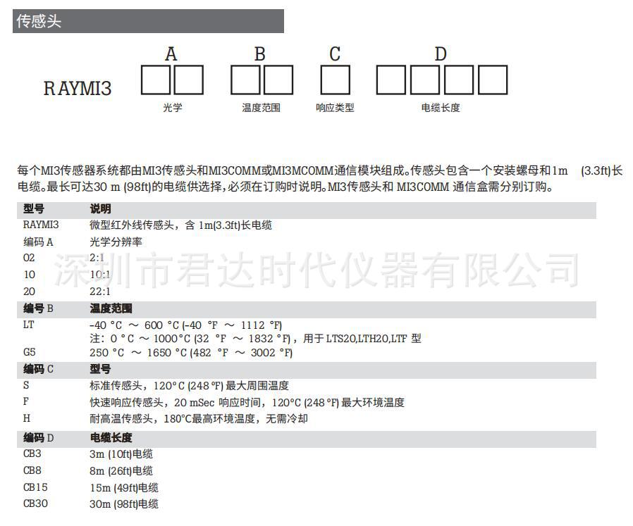 Raytek MI3红外测温仪4