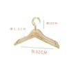 Percha de Madera Maciza Sin Pintar Soporte de Ropa para Tienda de Ropa Soporte para Ropa de Hombre y Mujer Venta al por Mayor Sin Costuras Antideslizante Colgador de Ropa Infantil Perchero de Madera para Pantalones