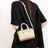 Bolso de mano pequeño de alta gama para mujer, nuevo modelo 2026, bolso tipo almohada de moda de lujo ligero, bolso estampado versátil, bolso de hombro y bandolera