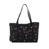 Bolso de Hombro de Mariposa Estilo Europeo y Americano, Bolso de Mano Dulce y Artístico, Nuevo Bolso Tote de Gran Capacidad Casual y de Moda 2026