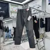 Calça Softshell LU acessível, à prova de vento, respirável e resistente à água para uso externo e no dia a dia, com textura xadrez, forro de fleece, calça casual