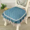 Almofadas para Mesa de Jantar e Cadeiras Estilo Europeu, Novas Almofadas de Assento de Inverno, Almofadas Ampliadas para Cadeiras de Jantar de Casa e Restaurante, Capas para Bancos