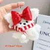 Muñecos para lanzar en bodas, llaveros de peluche, colgantes de muñecos para mochilas de mujer, pequeños regalos promocionales al por mayor