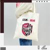 Bolsa de Lona Bolsa de Lona Cultural para Viajes por la Ciudad Bolso de Mano de Algodón Estilo Chino Bolso de Hombro para Estudiante