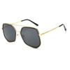 Nuevas Gafas de Sol de Moda de Estilo Europeo y Americano con Montura de Metal para Hombres y Mujeres, Gafas para Usar en Viajes al Aire Libre, Visores Solares UV