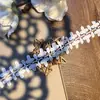 Em estoque Novo Lolita Bordado Solúvel Em Água Lace Leite Seda Único Lado Flor Onda Lace Lace Código De Barras