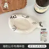 Novo tapete de mesa de tecido resistente ao calor com tema de animal fofo para meninas, adequado para barracas de feira noturna, decorativo e antiderramamento para xícaras de café