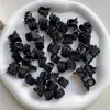 Pequeño pasador de pinza para el pelo, pinza lateral, pinza para flequillo de princesa, pasador negro moderno, accesorio para el cabello que no daña el cabello
