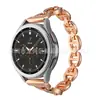 Para Samsung Watch Correa de Reloj VO Diamante 20/22mm Correa de Cadena de Diamante Huawei/Glory Correa de Metal para Reloj