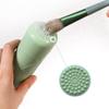 Caneta de Maquiagem Criativa Transfronteiriça Batom Bolsa de Armazenamento de Silicone à Prova de Poeira Cosméticos Delineador Lápis de Sobrancelha Bolsa de Armazenamento de Grande Capacidade
