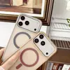 Adequado para iPhone 18 Pro Max Cor tipo Pele Bloqueio de Cor Capa Magnética Samsung A57 Capa para Celular Apple 17 Capa Protetora S26