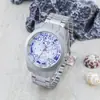 Reloj de Hombre Multifuncional Deportivo para Exteriores Moda Simple Hueco Reloj de Cuarzo Redondo Casual Reloj para Hombre