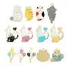 Fabricante de Acessórios para Joias DIY de Liga de Animal em Estoque, Joias DIY Feitas à Mão Estilo Cartoon, Acessórios para Joias DIY com Gotejamento de Óleo