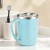 Vaso para Enjuague Bucal de Acero Inoxidable para Niños, Portacepillos de Dientes para Uso Doméstico, Set de Pareja, Vaso para Cepillo de Dientes para Adultos, Vaso de Lavado de Alto Valor Estético