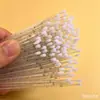 Palillo Limpiador de Varilla de Cristal para Extensiones de Pestañas Transfronterizo, Hisopo de Algodón Limpiador de Pestañas, Hisopo de Algodón para Eliminación de Tatuaje de Pestañas de Belleza