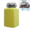 Frasco Pressor de Álcool, Frasco de Álcool para Auxílio de Solda, Frasco de Removedor de Esmalte, Frasco de Água Micelar para Maquiagem com Furo de Trava, Frasco de Solução de Limpeza, Frasco Medidor Dkt