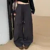 Pantalones de trabajo anchos, sencillos y elegantes para mujer, colección otoño/invierno 2026, corte holgado, estilizan, casuales, elegantes y modernos, largos, para ir al trabajo