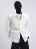 Camisa de Lantejoulas de Design de Nicho de Alta Qualidade para Homens, Primavera e Outono, Jaqueta Camisa Longa Casual Street Estilosa com Gypsophila