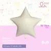 Mecrla Nuevo 18 pulgadas / 30 pulgadas Estrella de Cinco Puntas Flotante Corazón de Melocotón Mate Película de Aluminio Propuesta Globo de Cumpleaños