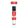 Novo medidor de pH multifuncional transfronteiriço TDS caneta de teste de qualidade da água quatro em um caneta EC estável em estoque caneta de teste de valor de pH