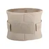 Cinturón de soporte lumbar transpirable unisex para el cuidado de la cintura postoperatorio, doble color negro y beige, Soporte de Espalda