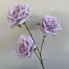 Flor artificial rosa diamante de 3 cabeças flor de casamento rede meichen mar de flores cachoeira flor falsa rosa