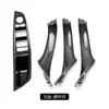 Adecuado para BMW Serie 5 Manija de Puerta Juego de Cuatro Piezas, Manija de Puerta Serie 5, Reposabrazos de Puerta Interior Serie 5 Conducción Derecha, Manija Exterior