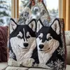 2026 Nova Série de Filhotes Transfronteiriça Estampa Digital Bolsa Tote Acolchoada de Ombro Fashion