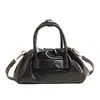 Bolso de mano retro con forma de nube transfronterizo para mujer, nuevo de moda verano 2026, bolso de hombro cruzado con cadena plisada
