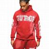 AliExpress comercio exterior Europa y Estados Unidos retro hacer viejo estilo sudadera personalidad estampado de letras suéter para hombre y mujer pantalones al por mayor