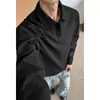2026 HT26289 versión alargada, camisa de manga larga talla grande con cuello camisero para uso en interiores, M-5X HC26768-TeP25