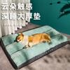Tapete para Perro para Dormir, Tapete de Piso para Mascotas para Todas las Estaciones, Cucha para Gato Resistente a Mordidas y Arañazos, Suministros para Mascotas Cálidos para Invierno