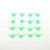 Cuentas Luminosas Accesorios para Pesca Accesorios de Pesca con Cuentas de Plástico Cuentas Luminosas Redondas de Plástico Coloridas para Pesca en Mar