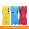Feito à mão com conjunto de anzol de rosca de tubo de couro linha anti-enrolamento terno carpa cruciana amarela espinhosa picante dados de linha anzol 3 anzóis pílula mundo anzol de peixe