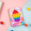 Nuevo Cuaderno Espiral de Dibujos Animados Lindos Transfronterizo, Cuaderno para Aliviar el Estrés Pionero Matarroedores, Planificador Colorido