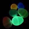 Huevos de Pascua luminosos pintados de Amazon transfronterizos huevos que brillan decoración de fiesta festiva huevos pintados fluorescentes huevo abrible
