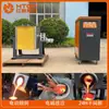 Pequeno Forno de Fusão Inteligente Portátil 50kg Forno de Fusão de Aço Conversão de Frequência Economia de Energia Aço Inoxidável Indução Média Frequência Forno Elétrico