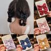Tiara Infantil Fofa e Doce com Laço Mais Vendida Acessórios de Cabelo Presilha de Cabelo Laço Multicolorido Bijuteria Atacado Estilo Menininha