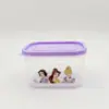 Dos cajas de almacenamiento de dibujos animados para snacks de bebé, caja sellada, lonchera pequeña para picnic al aire libre, caja pequeña, primera generación de pelo