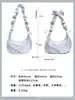 2026 Bolso Nube Grueso Plegado Bolso Plata Dopamina Bolso Cruzado de Gran Capacidad Bolso Dumpling Bolso Nube para Mujer
