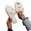 Estação independente transfronteiriça 2021 outono e inverno novo comércio exterior sapatos femininos europeus e americanos tamanho grande salto baixo chinelos de algodão fabricantes atacado