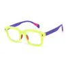 2026 Nuevo Marco de Gafas Infantil de Silicona Ultraligero Marco de Gafas Infantil Anti-Luz Azul Gafas para Miopía Infantil Krf617