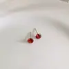 Pendientes de Plata de Ley S999 Yinjia con Circonita Pendientes de Moda para la Cicatrización del Agujero del Oído Pendientes de Cartílago Pequeños Exquisitos Personalizados de Diamante Accesorios para el Oído