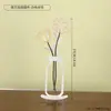 Vaso de Ferro Estilo Nórdico, Ornamento de Decoração de Mesa, Peça de Arte Colorida Vazada de Luxo Leve, Decoração Suave para Arranjo de Flores