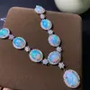 Suministro Exclusivo Transfronterizo de Collares de Ópalo Natural, Estilo de Lujo Ligero y Gama Alta, Modelos Nuevos, Venta Directa del Fabricante, Más Vendidos en Douyin